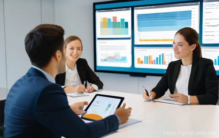 해외마케팅 성공적인 클라이언트 관리 - **Prompt 1: A Culturally Diverse Business Meeting for First Impressions**
    A wide shot of a moder...